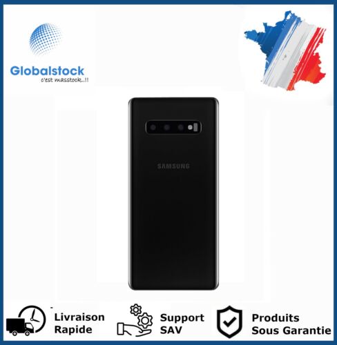 Vitre arrière pour Samsung Galaxy S10 plus noir - Photo 1/1