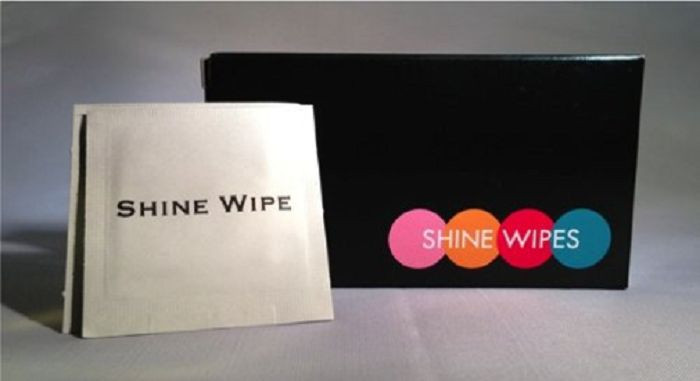 4 ALCOHOL SHINE WIPES -   GEL POLISH / NAIL GEL -STICKY RESIDUE REMOVAL