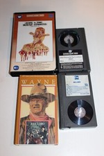 2 Betamax John Wayne The Cowboys 1970  Rio Lobo 1971 Westerns Nice Condition