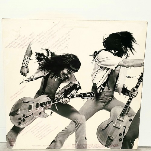 TED NUGENT Free For All UK LP VG+ Plays Well Epic EPC 32065 Vinyl Hard Rock - Picture 2 of 3