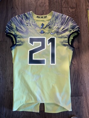 University of Oregon Ducks Football Jersey Royce Freeman Nike Size 44  Yellow