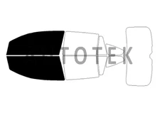 PreCut Film Front Two Door Windows Any Tint Shade For Dodge Caliber 2007-2012