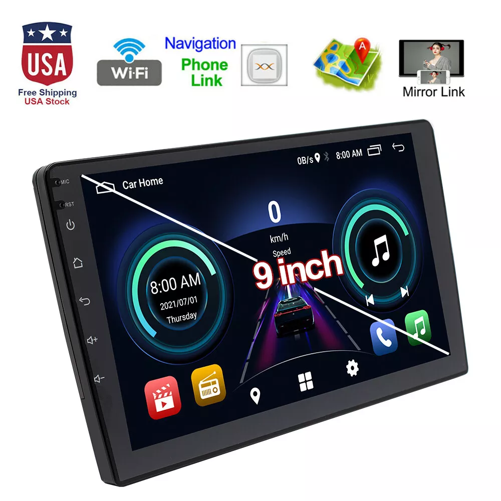 7 9 10 13 Inch Universal Android Car Radio 2 DIN Universal Car DVD