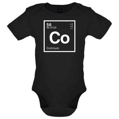 COLIN periodisches Element - Strampler / Body Nerdy - 7 Farben