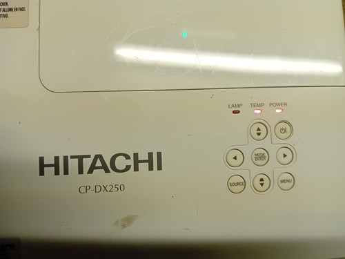 Hitachi CP-DX250 multimedia LCD projector faulty - Afbeelding 7 van 8