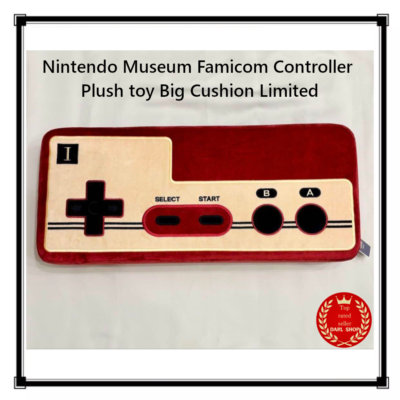 Nintendo Museum Famicom Controller Plush toy Big Cushion Limited