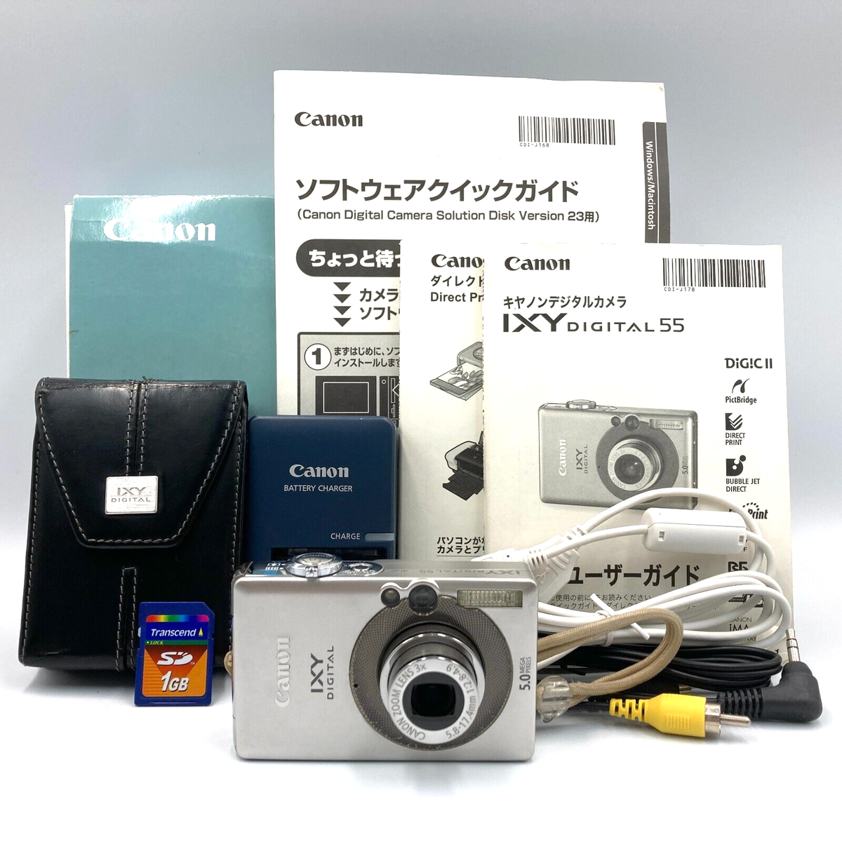 Canon IXY DIGITAL 55 Compact Digital Camera From Japan | eBay