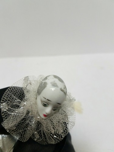 Seymour Mann Clown Doll Porcelain Painted Face Hands Feet Cloth Body Pillow 1985 - Picture 5 of 8