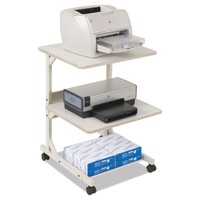 Balt Dual Laser Printer Stand Three-shelf 24w X 24d X 33h Gray 23701 on sale Balt Dual Laser Printer Stand Three-shelf 24w X 24d X 33h Gray 23701 on sale