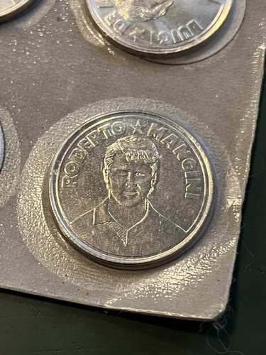 Monete "I campioni dell'amicizia" da collezione Upim aic Mancini Vialli Berti - Foto 7 di 8