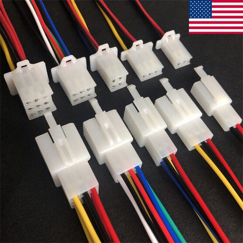 Male Female Cable Terminal Cable Automotive Electrical Wire Car Wire Connector~ - Picture 2 of 17