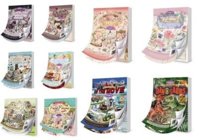 HUNKYDORY LITTLE BOOKS SAMPLE PACKS FOR CARDS & CRAFTS- 28 THEMES