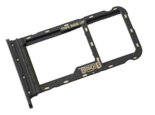 OEM MOTOROLA MOTO G40 FUSION REPLACEMENT BLACK MICRO SD DUAL SIM CARD TRAY