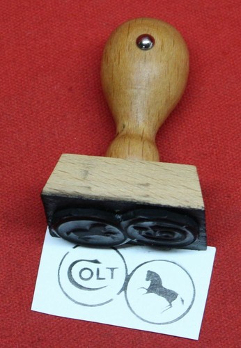 Colt Schusswaffen Stempel - Bild 2 von 2