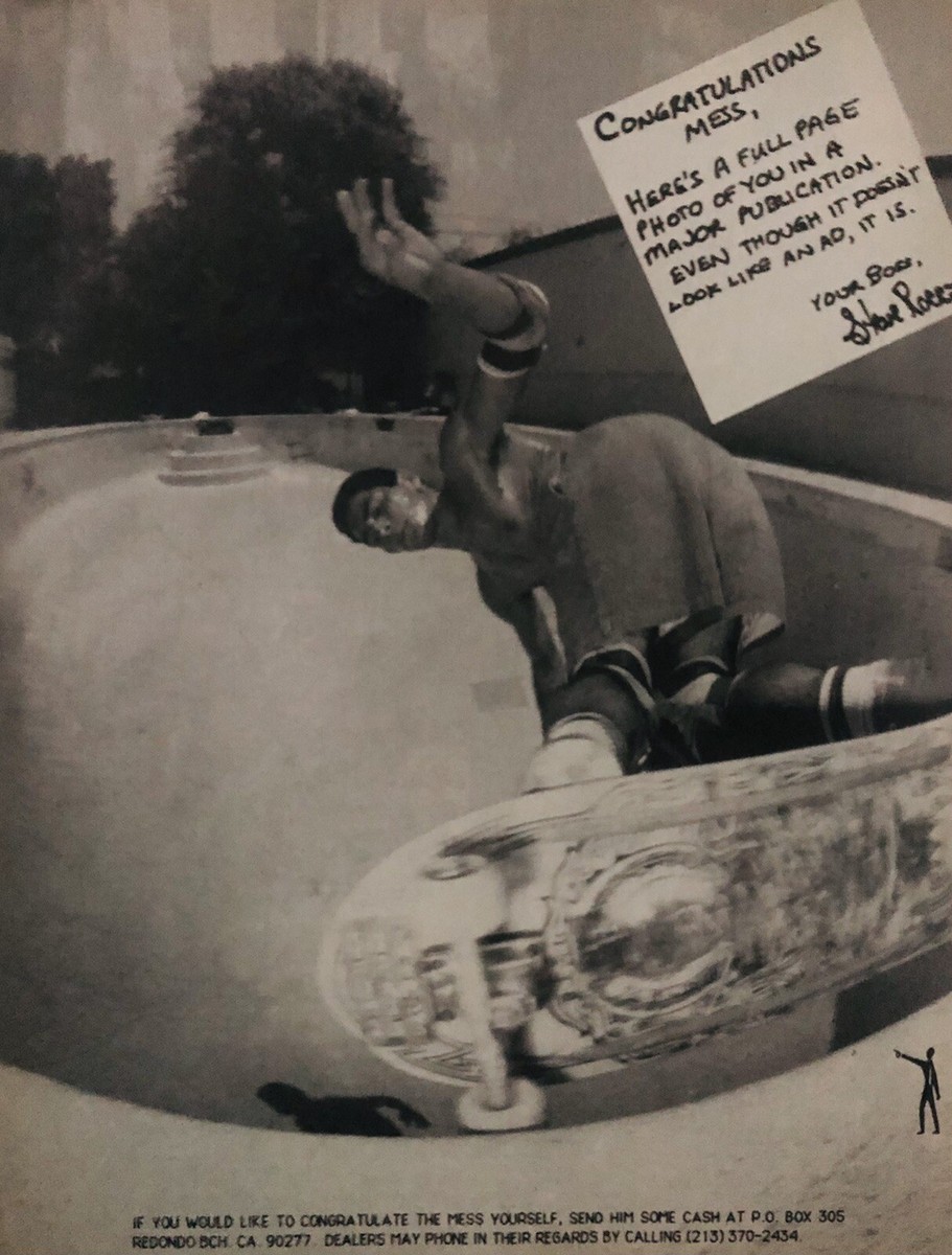 Santa Monica Airlines Skateboard Ad Vintage Jesse Martinez Santa Monica Airlines Skateboard Ad Vintage Jesse Martinez