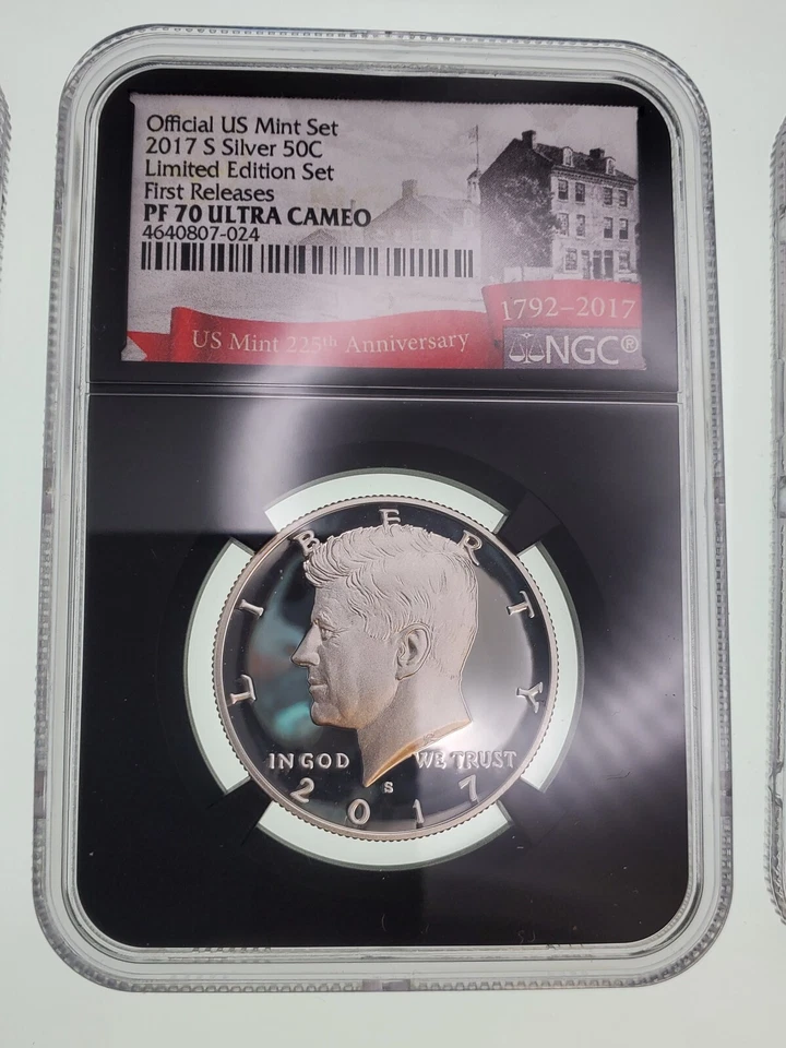 2017 US Mint Limited Edition Silver Proof Set NGC PF70 Ultra Cameo ASW - Image 3 of 4