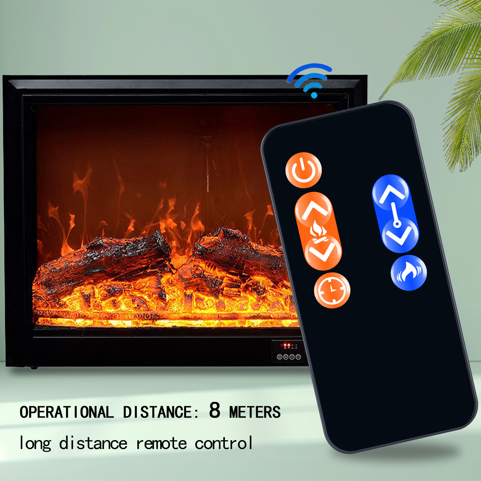New Remote Control For Signature by Ashley Electric Fireplace EF30-30A W100-101