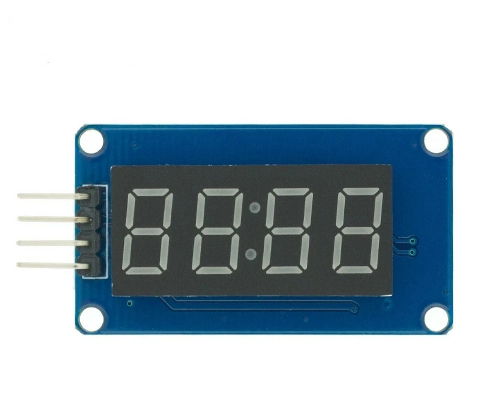 TM1637 4 Bit Digital Segment Anzeige Modul 4 Ziffern LED Display Clock Arduino - Bild 2 von 3