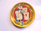 Vintage Refresh With Milk! Drink 3 Glasses Dexterity Game / Palm Puzzle