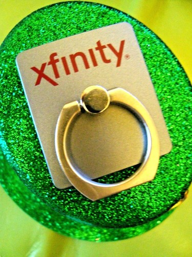 CELL PHONE MOUNT KICKSTAND ADHESIVE PAD BACK NEW BRUSHED CHROME XFINITY - Photo 2 sur 2