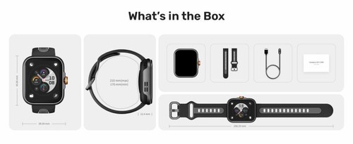 Smart Watch RC216 | 1.78" Narrow Bezel AMOLED Screen, GPS Tracking in Build - Picture 16 of 17