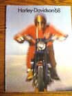 1968 Harley Davidson Brochure, Sprint Baja Sportster Electra Glide Motorcycles