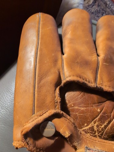 James W Brine Baseball Glove Rg230right Handed - Picture 6 of 14