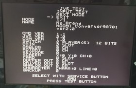 JAMMA JVS I/O Board Arcade Naomi Converter Board 98701