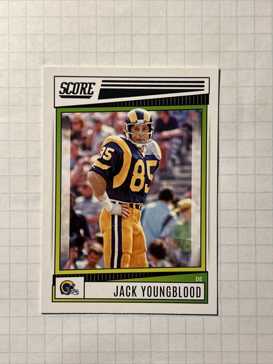 2022 Score Football Base #161 Jack Youngblood Los Angeles