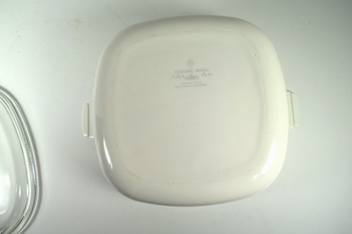 70's Corning Ware Green Medallion Casserole Dish/Lid 2.5 qt Shell Oil Promo Rare - Bild 5 von 6