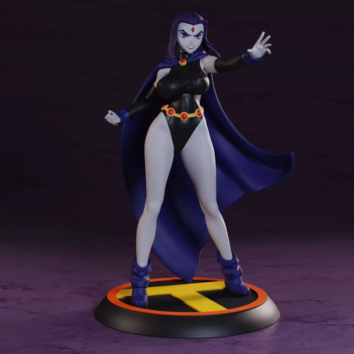 raven teen titans 3D Print Model