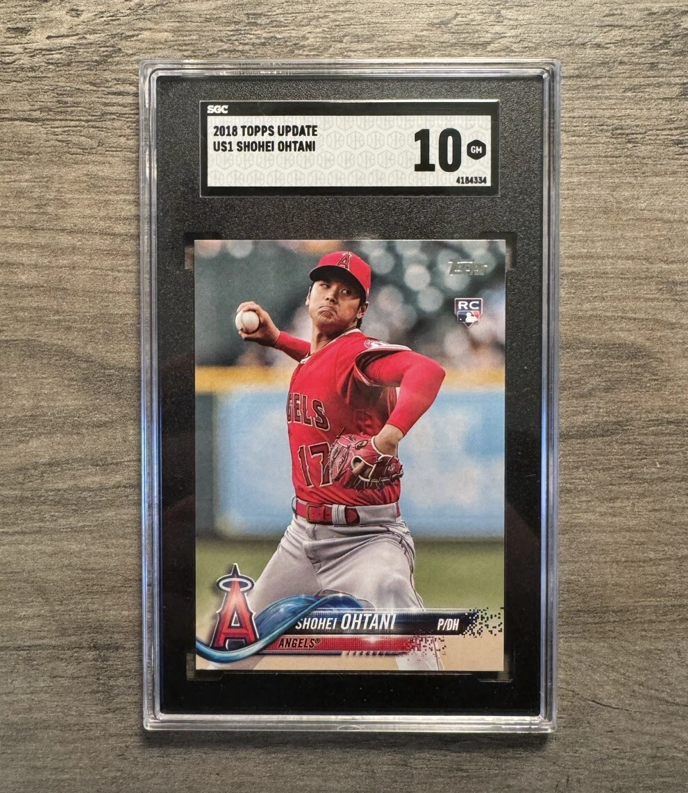Shohei Ohtani trading card