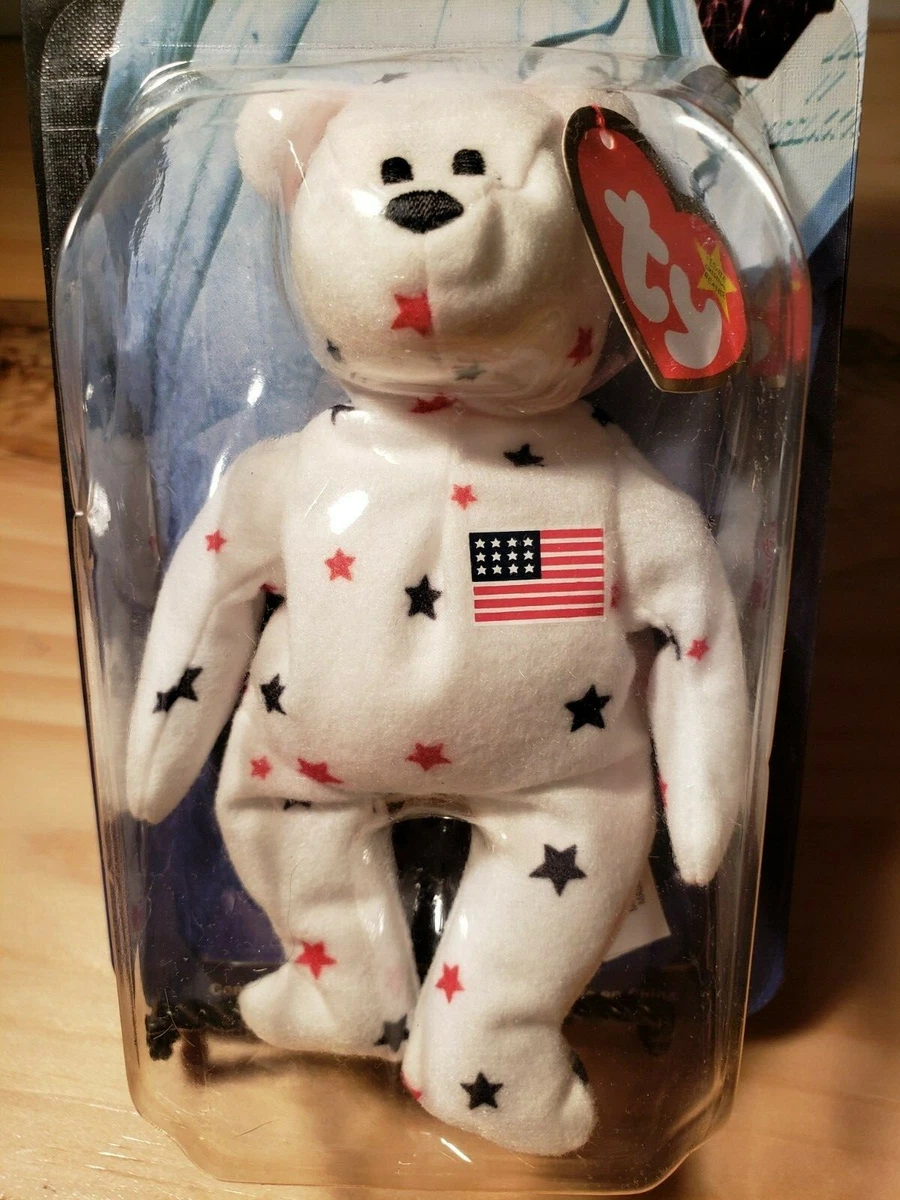 GLORY The Bear McDonalds 1999 Ty Beanie Baby with rare errors 1993 OakBrook