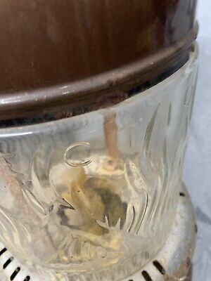 Antique Perfection Kerosene Heater With Pyrex Glass Globe | eBay Antique Perfection Kerosene Heater With Pyrex Glass Globe | eBay