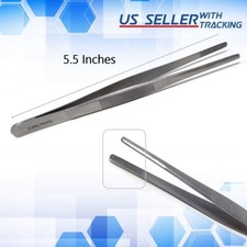 Professional Watch Makers Repairing Tweezer Jewelry Repair Blunt Serrated Tips