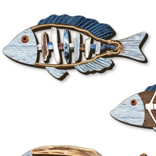 Ocean Series Nautical Fish Hanging Ornament Restaurant Home - Picture 7 of 12