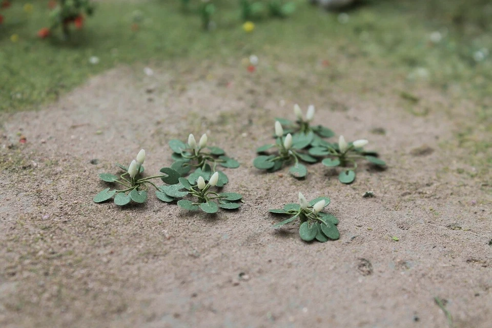 MP SCENERY 10 Water Lilies N Gauge Farm Flowering Plants Railroad Layout N Scale - Image 4 of 4