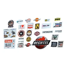 Manitowoc P&H Maxim Link sticker  Iron Workers Oilfield Union Steel Workers P56