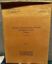 Willis M Johns Geology And Mineral Deposits Of Lincoln And Flathead Counties Willis M Johns Geology And Mineral Deposits Of Lincoln And Flathead Counties