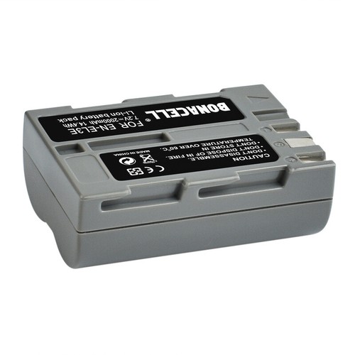 2/4x 2000mAh EN-EL3e Battery / Dual Charger for Nikon D700 D300 D90 D80 D70 D50 - Picture 8 of 12