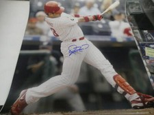 Aaron Rowand Philadelphia Phillies Signed  16x20 Photo COA    