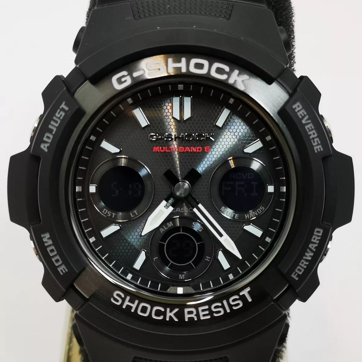 CASIO G-SHOCK AWG-M100SBC-1AJF Black Tough Solar Atomic Men's Watch New in  Box