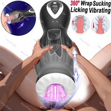 Sex Machine Blowjob Automatic Sucking Male Masturbaters Cup Stroker Men Toys