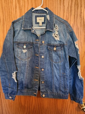 ジャケット・アウター LYFT BACK EMBLEM DENIM JACKET - BLUE s-l400.jpg