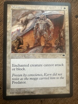 Magic the Gathering MTG Pacifism (34) Tempest LP | eBay