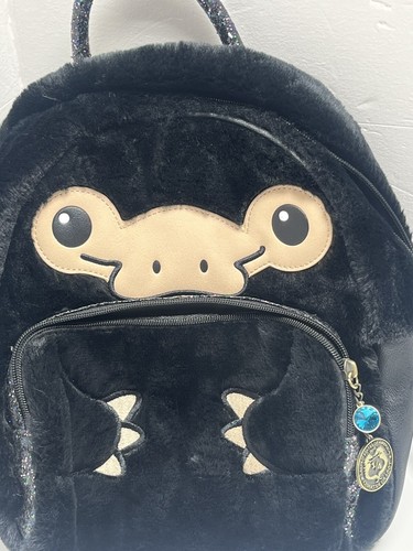 Harry Potter Fantastic Beasts Plush Niffler Mini Backpack Bioworld Sparkle Soft - Picture 2 of 9