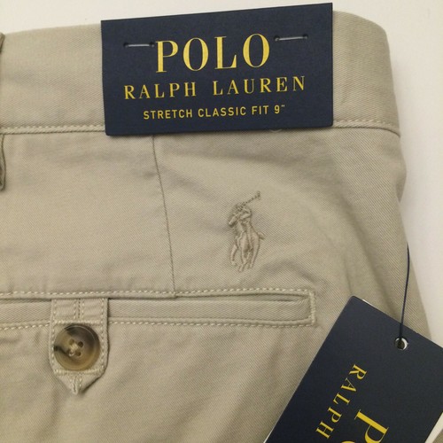 Polo Ralph Lauren Shorts Chino beige Stretch klassisch 9" Schrittlänge Herren 50B groß - Bild 5 von 6