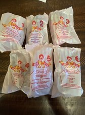 2001 2002 McDonald's Madame Alexander Dolls Complete 6 Set Happy Meal Toys New