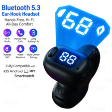 Bluetooth 5.3 Bone Conduction Headphones Wireless Open-Ear Earbuds Sport Headset