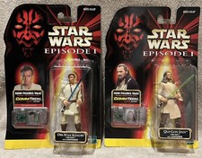 Star Wars Episode 1 Figures Collection 1 COMPLETE SET Maul Skywalker Kenobi Jinn